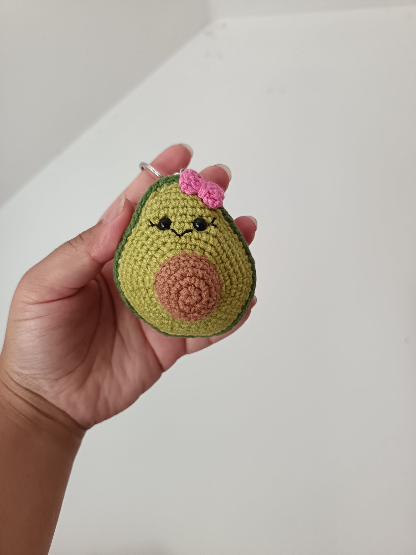 Baby avocado keychains