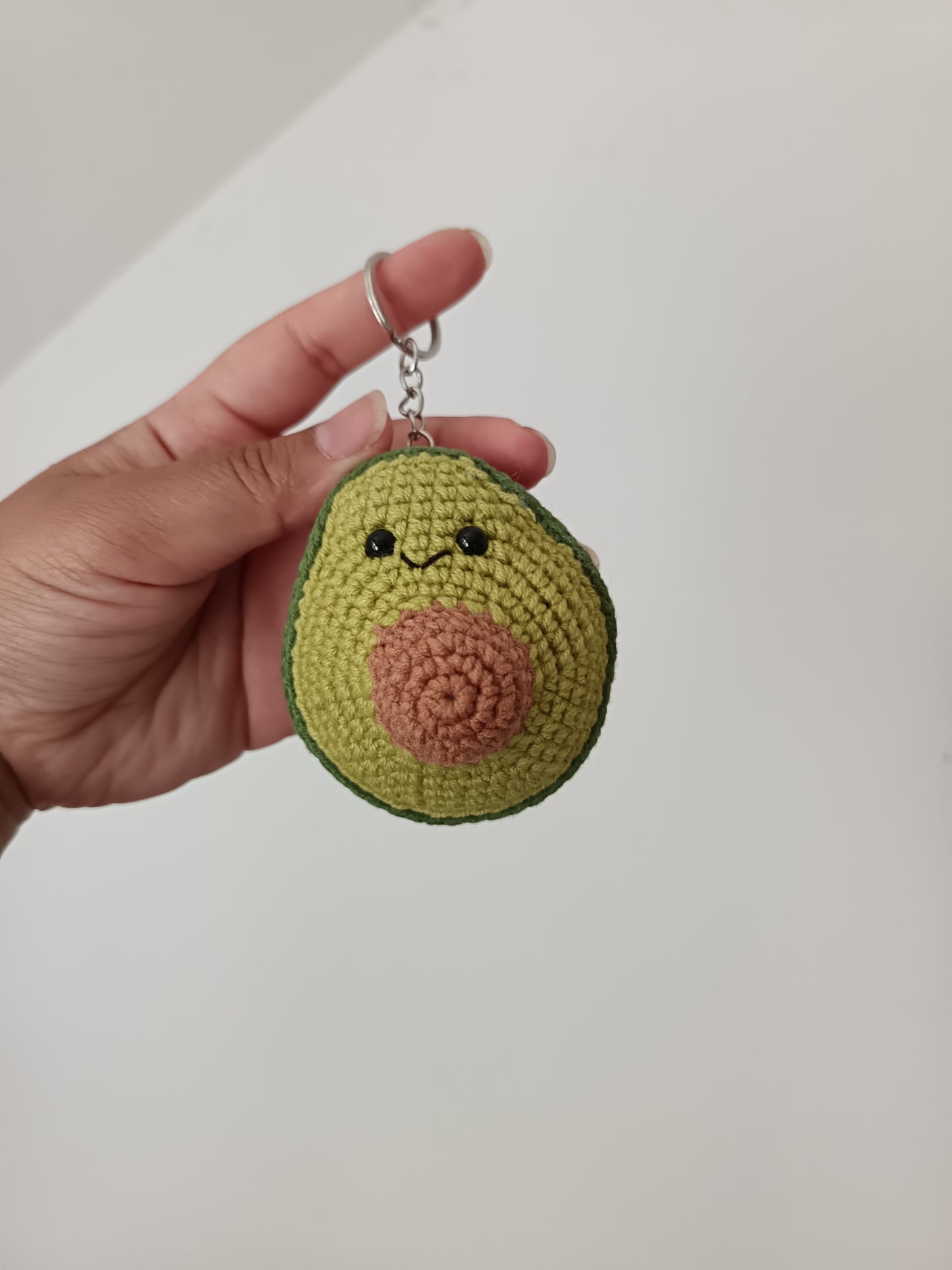 Baby avocado keychains